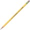 Dixon Ticonderoga Pencils, HB2 Numeric Graphite Scale, Black Lead, Yellow Barrel, 72/Pack